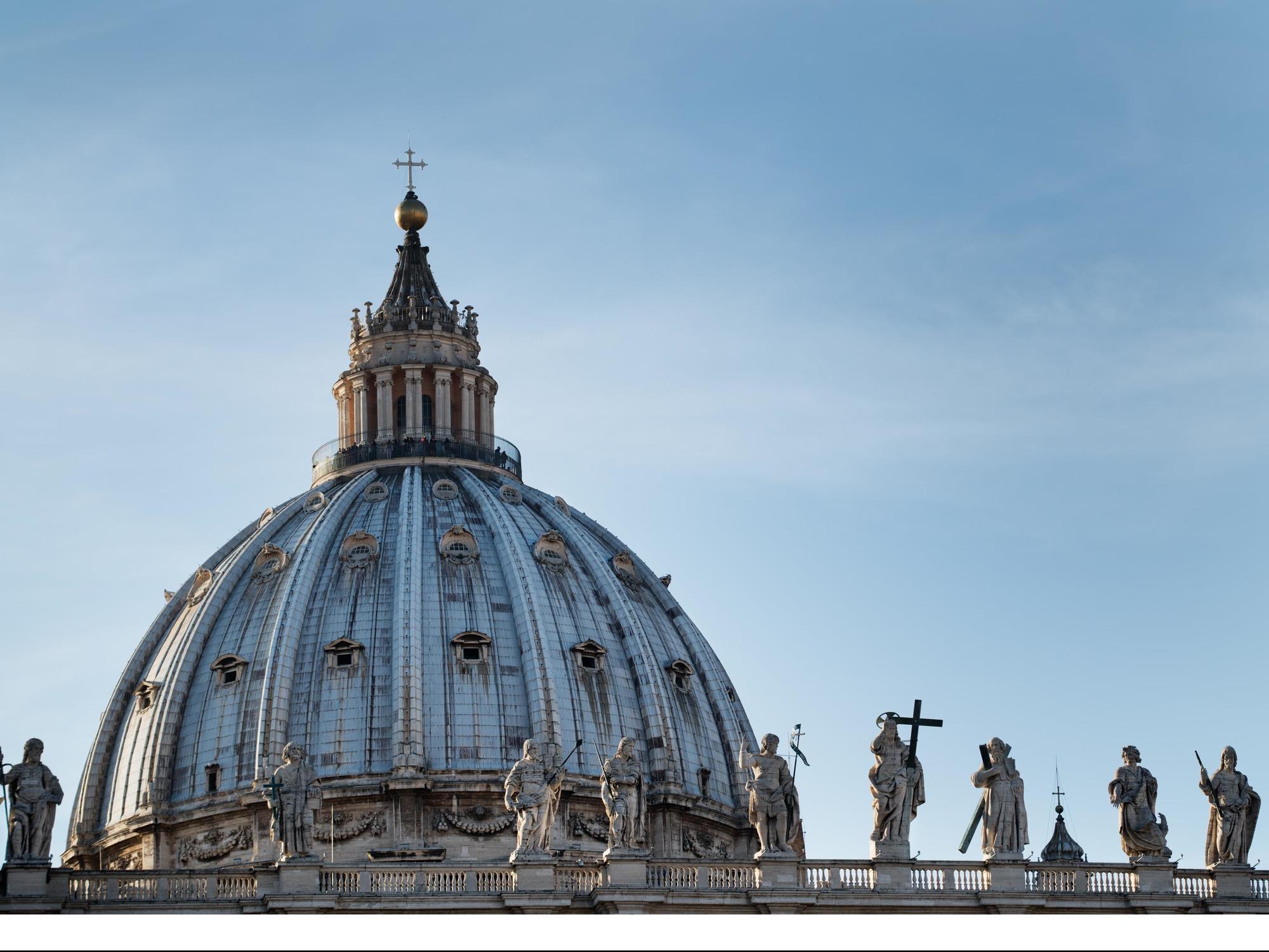 La Cupola del Vaticano Roma Esterno foto